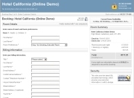 Online hotel booking software